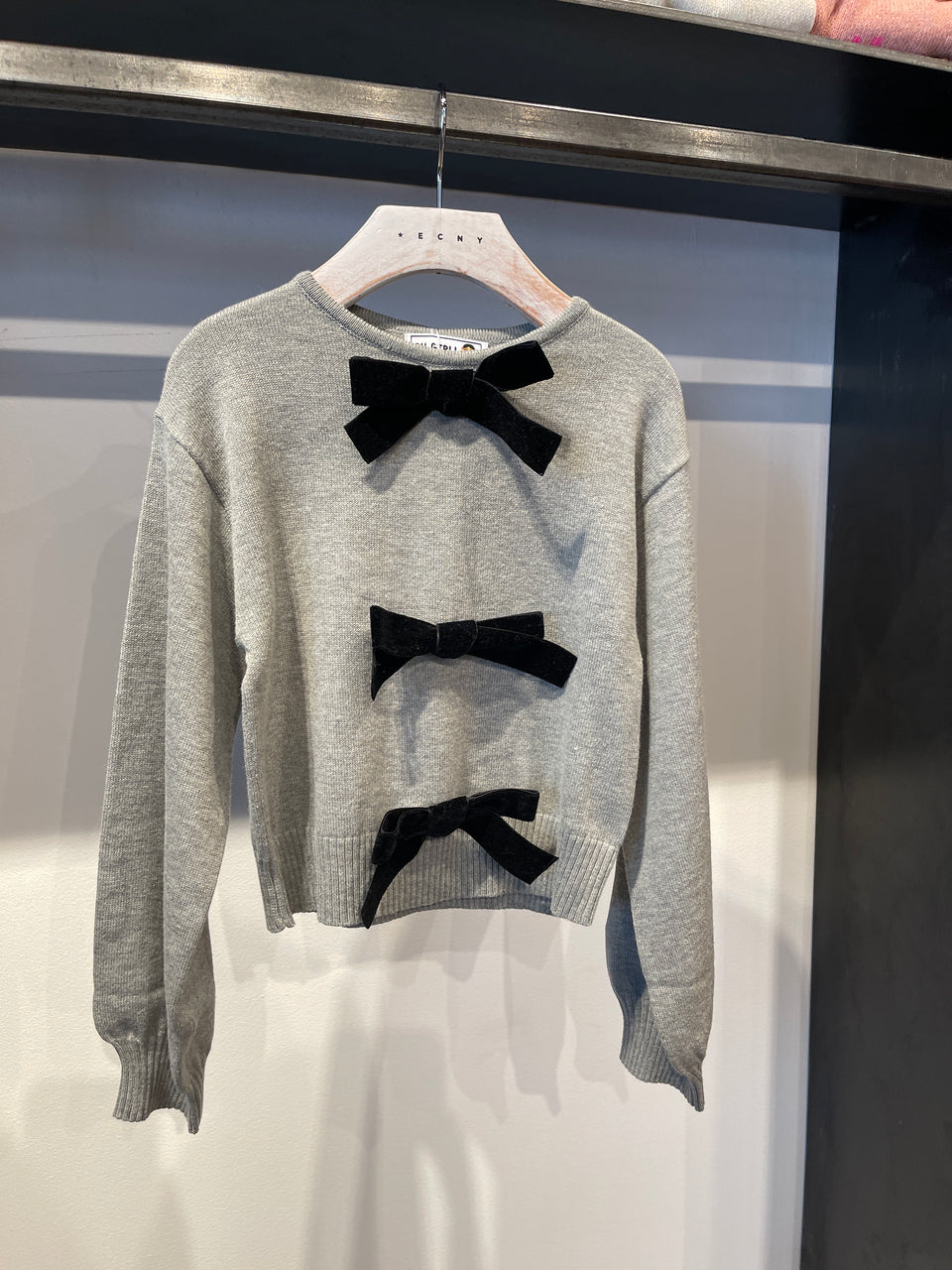 Oh Girl Light Grey Sweater