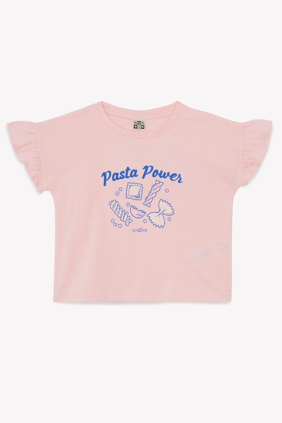 Bonton Pink “Pasta Power” T-Shirt