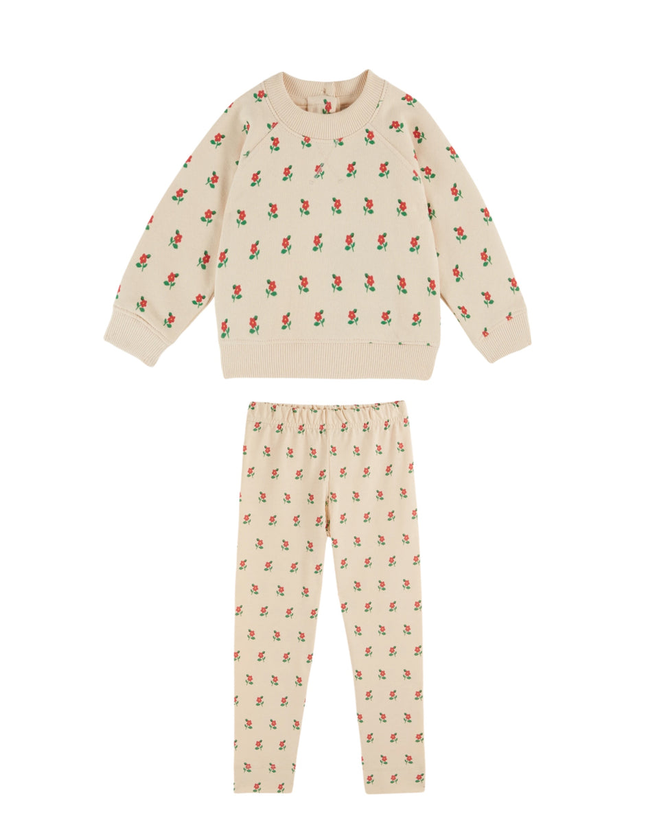 Emile & Ida Poppy Brioche Sweater Set