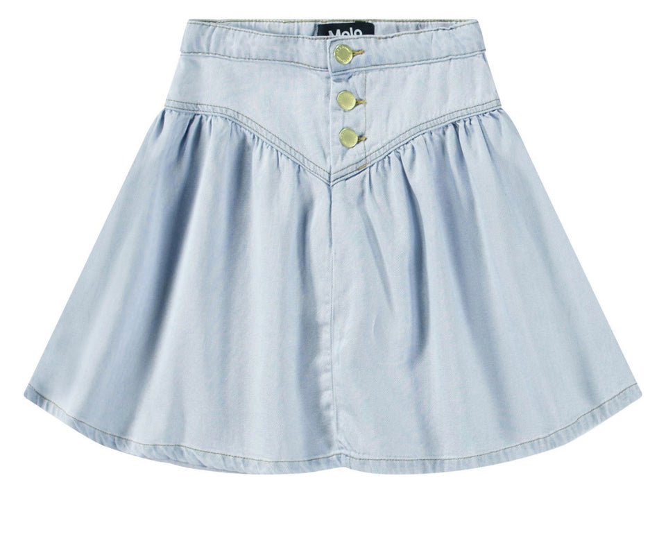 Molo Bleached Drapy Betsy Skirt