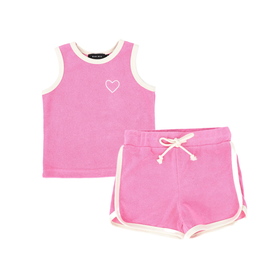Bamboo Fuchsia Terry Set