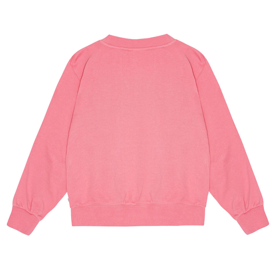 Molo Marge Flamingo Plume Sweater