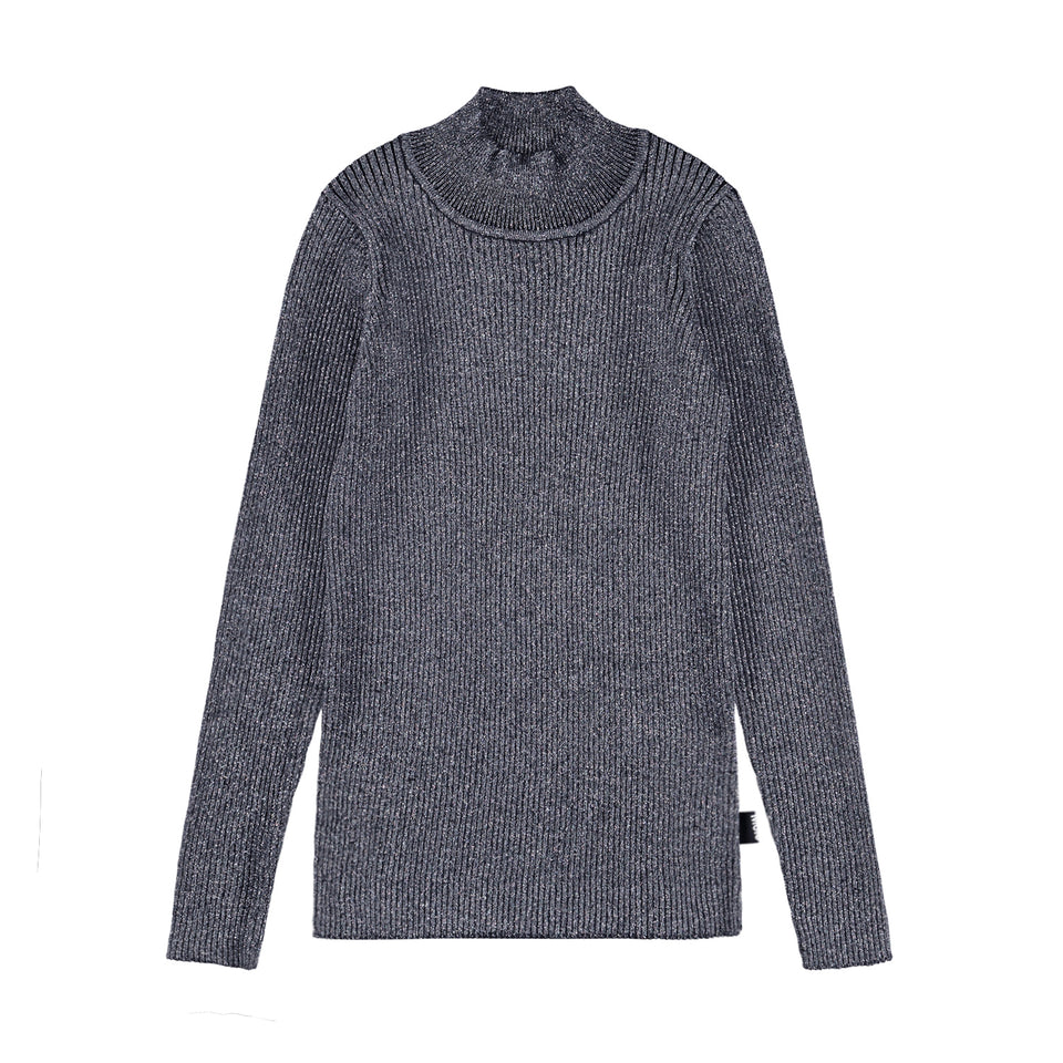 Molo Black Silver Ginevra Sweater