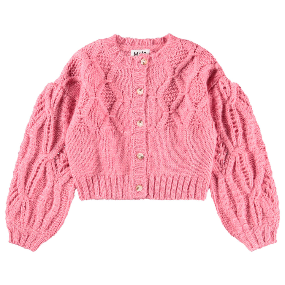 Molo Confetti Gracelyn Cardigan runs full size down.