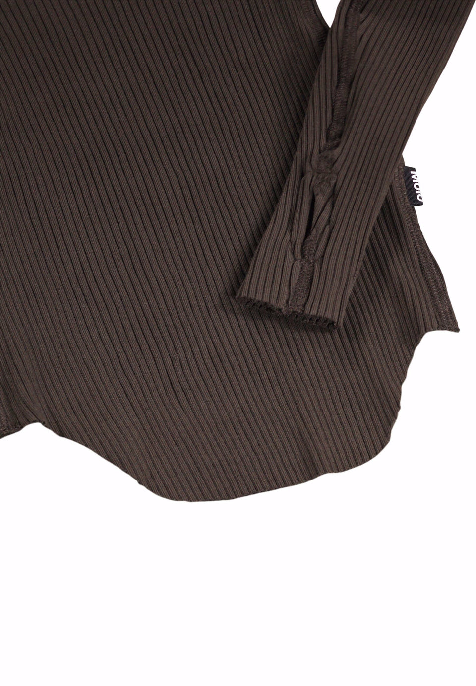Molo Rochelle Bark Brown L/S T-Shirt *size up