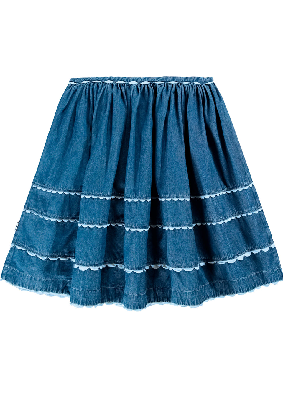 Molo Britani Mid Blue Wash Skirt