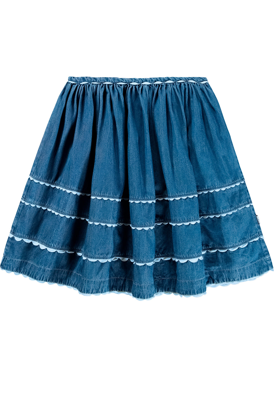 Molo Britani Mid Blue Wash Skirt