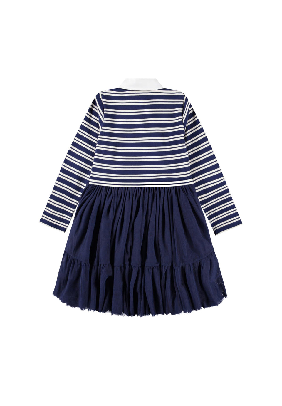 Molo Cyanne Warm Navy Stripe Dress