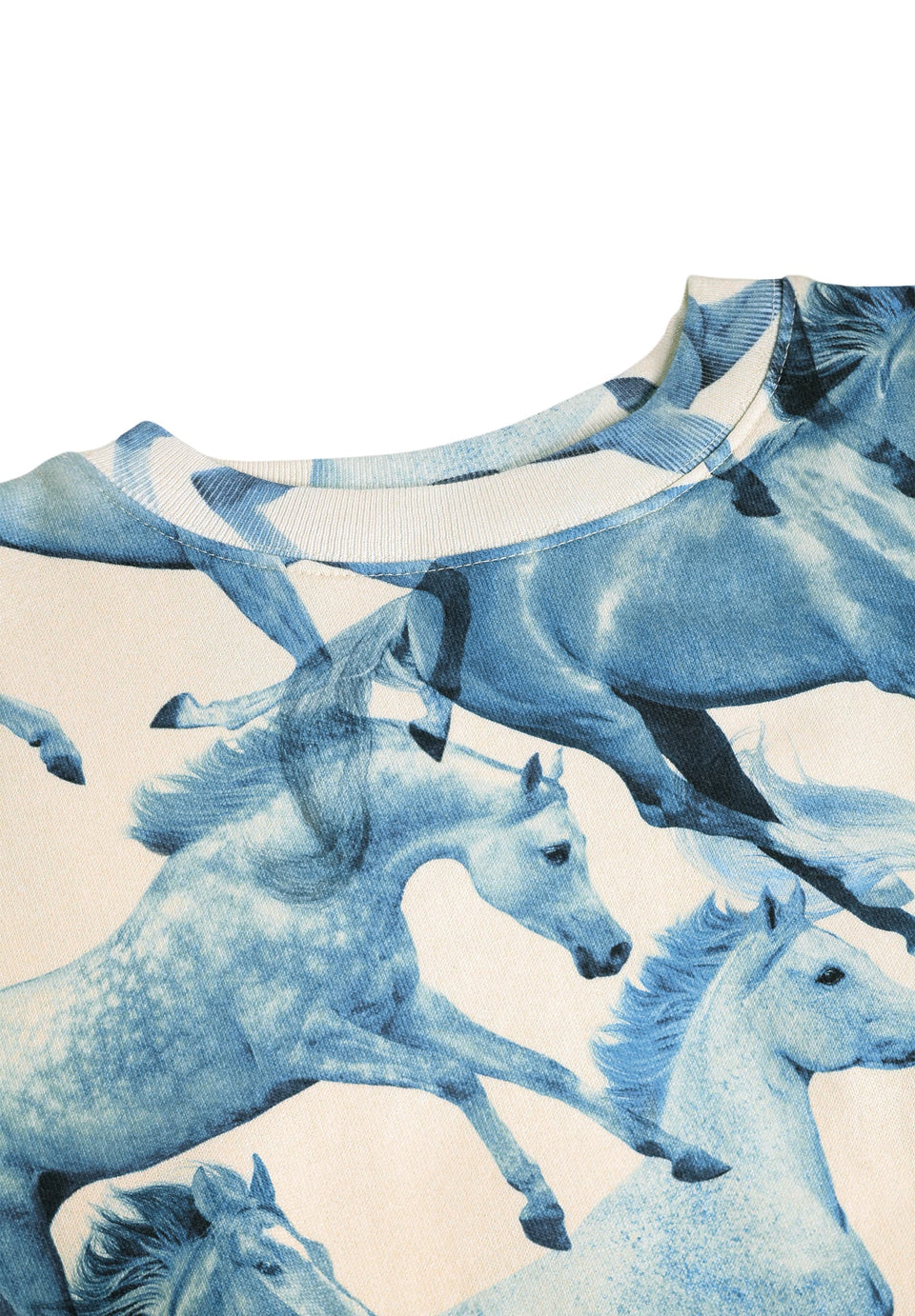 Molo Marge Blau Ponies Sweater