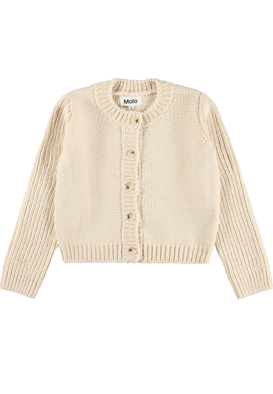 Molo Gilah Pearled Ivory Cardigan