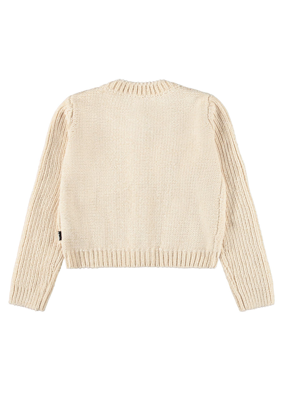 Molo Gilah Pearled Ivory Cardigan