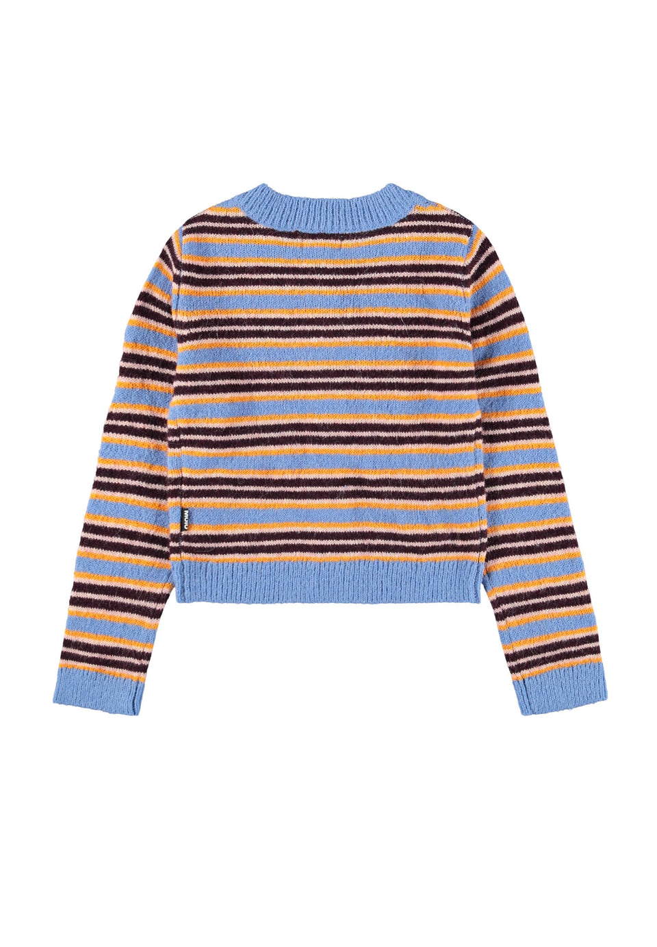 Molo Geraldine Sky Stripe Cardigan *runs full