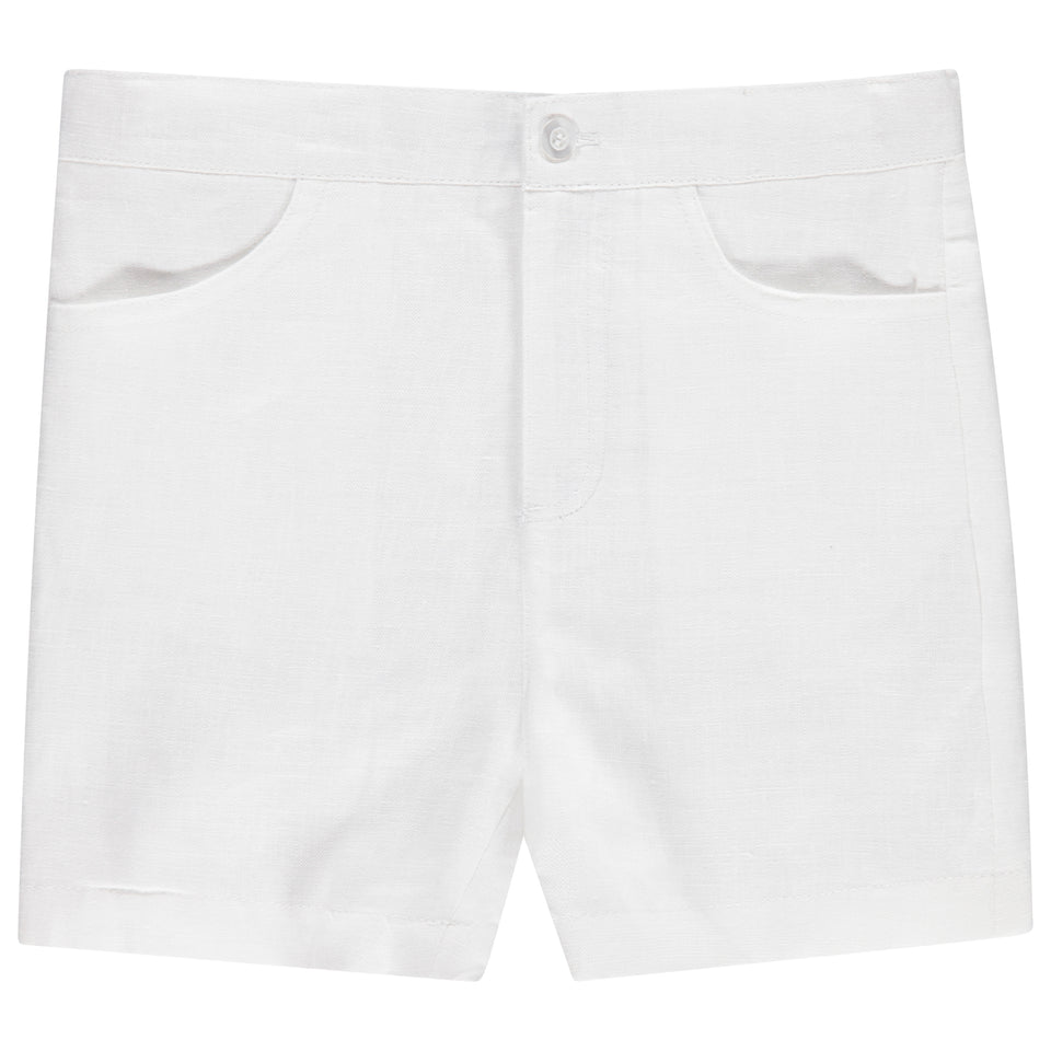 Jaybee White Linen Set