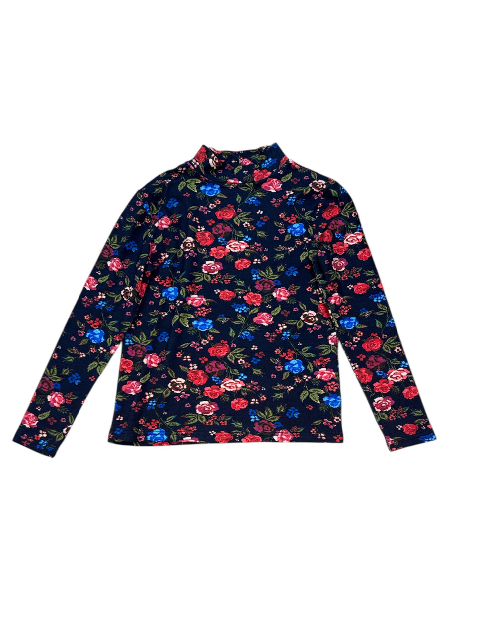 Oh Girl Black Floral Top