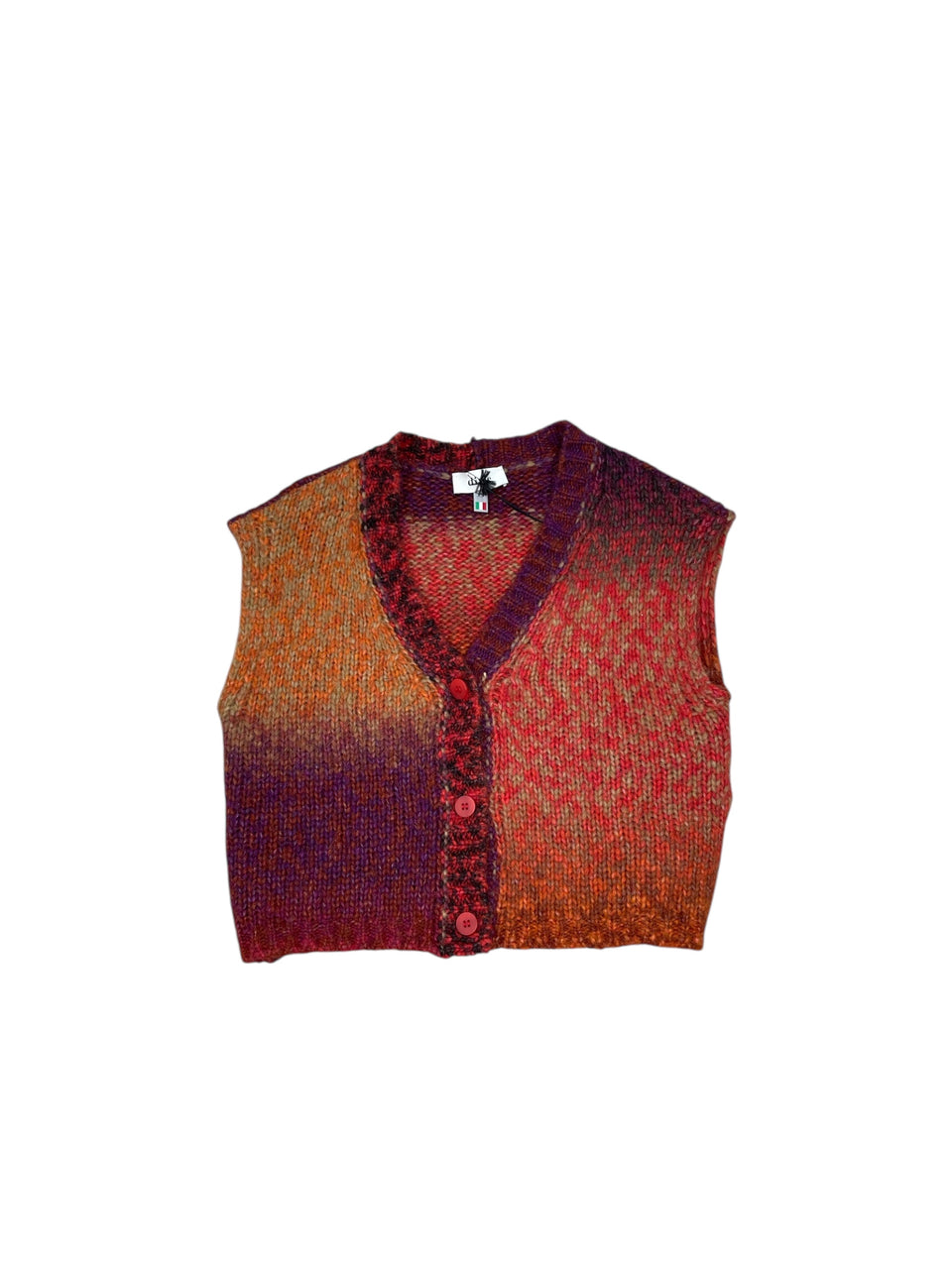 Dixie Multicolor Knit Vest