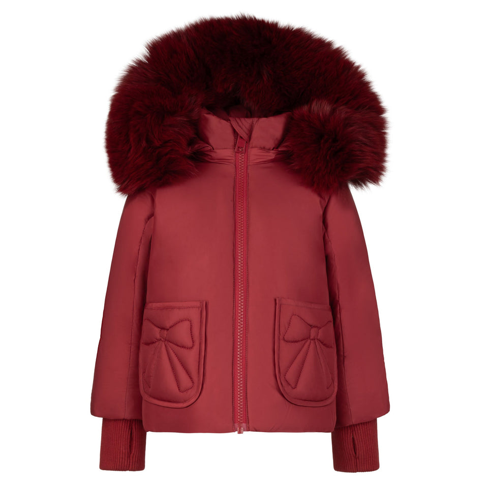 Pramie Red Bow Jacket