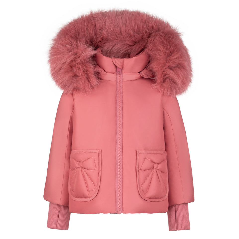 Pramie Mauve Bow Jacket