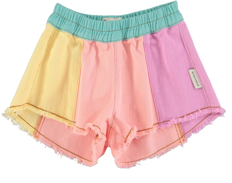 Piupiuchick Multi Pastel Shorts