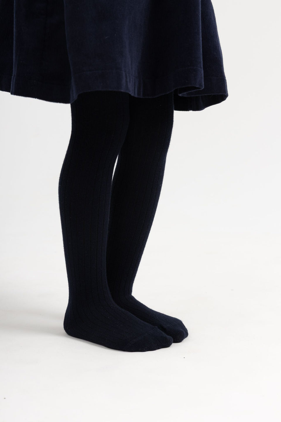 Please Mom Navy Tights 2-Pack