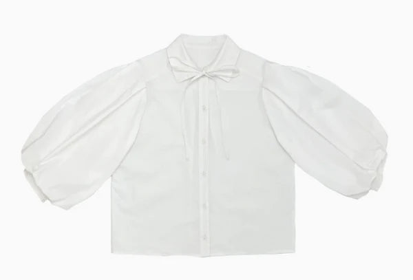 Zaikamoya White Felicity Blouse