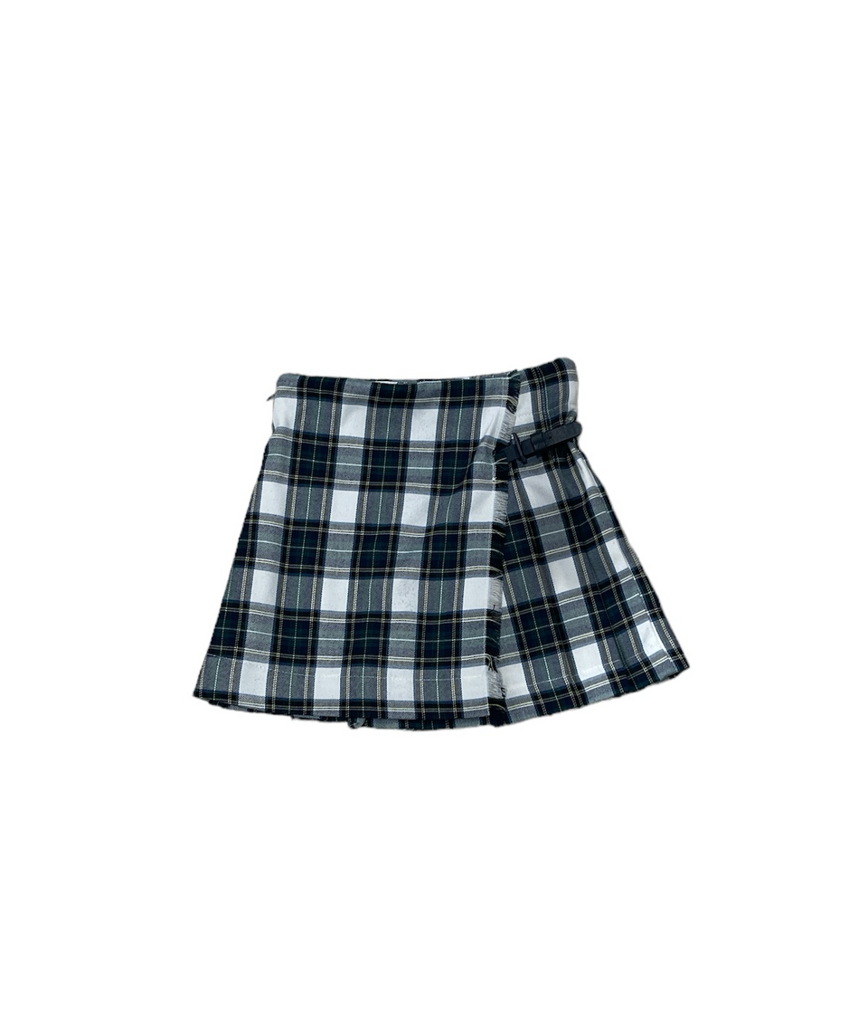 Piccola Ludo Plaid Skirt