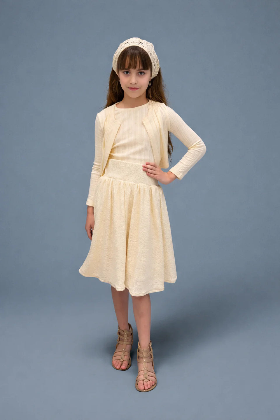 We The Kids Cropped Cardigan Set*must size up