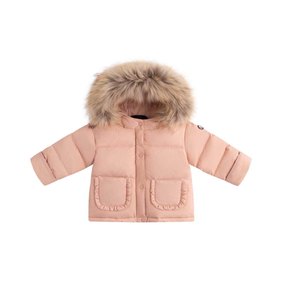 Ellabee Lyane Pink Trim Ruffle Premium Jacket