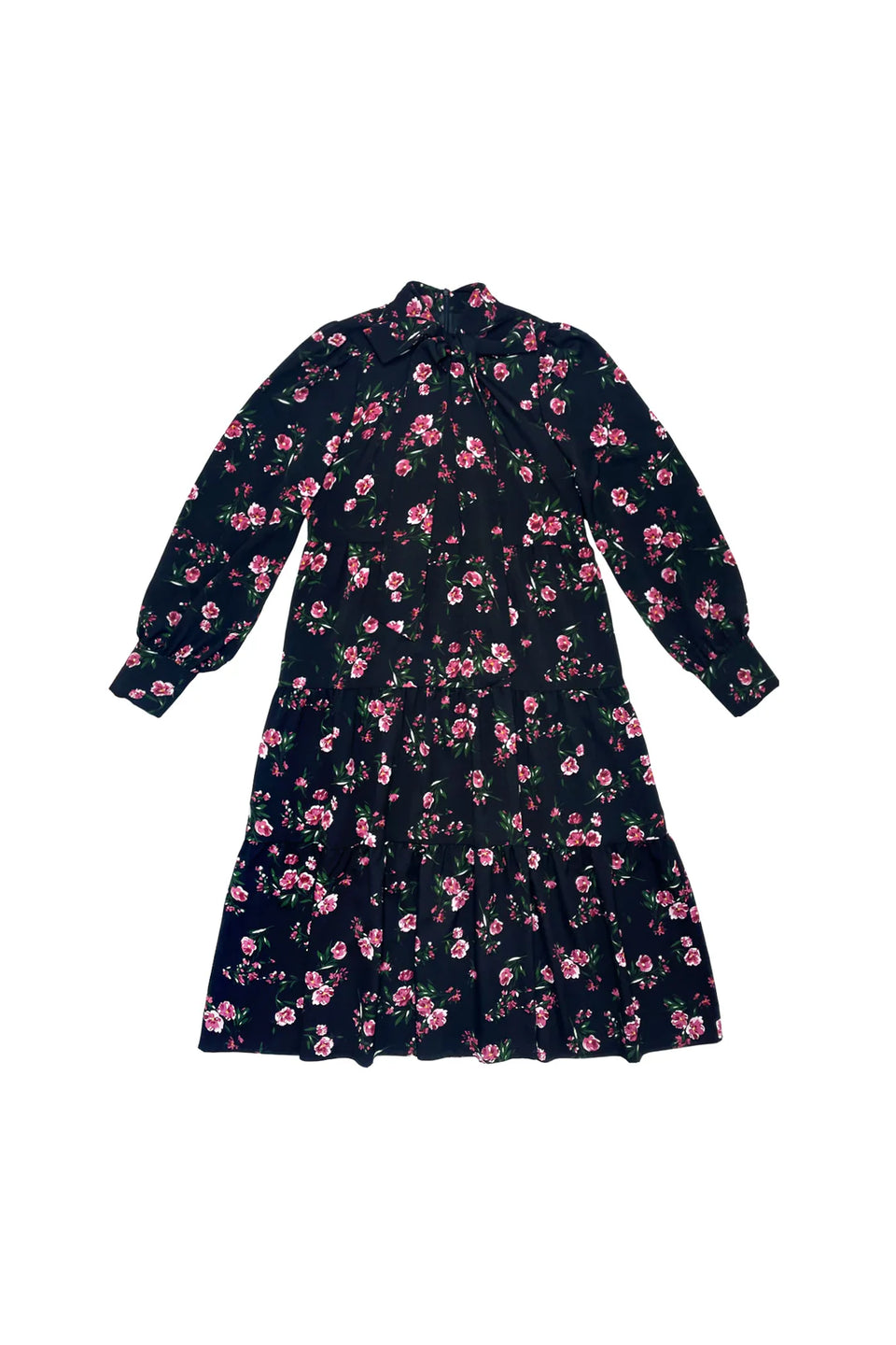 Zaikamoya Flowers on Back Riley Dress