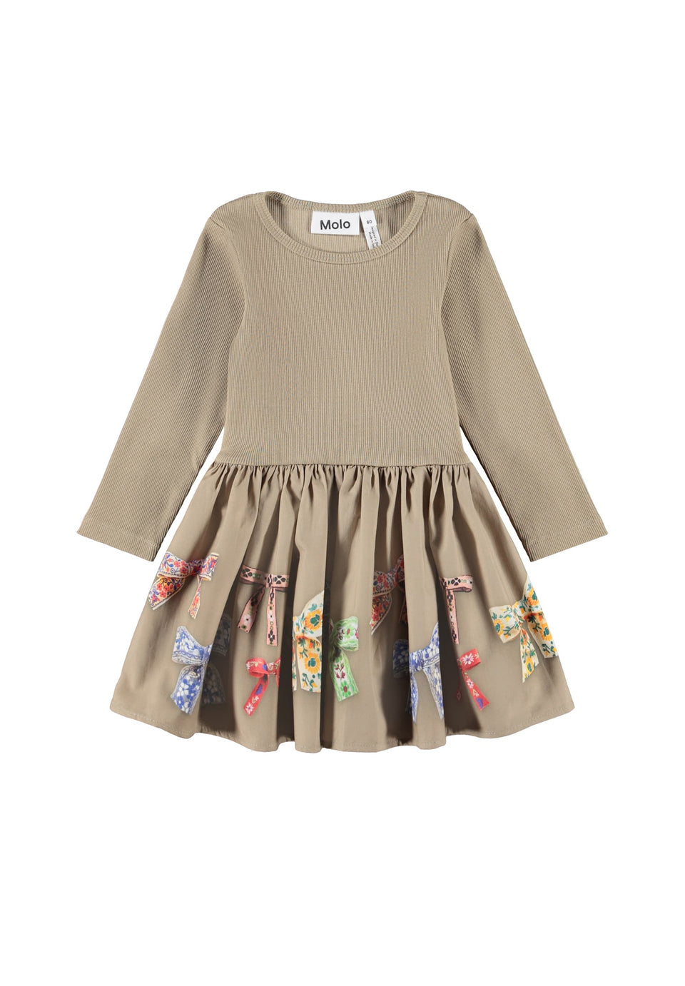 Molo Candi Lines of Bows Dress