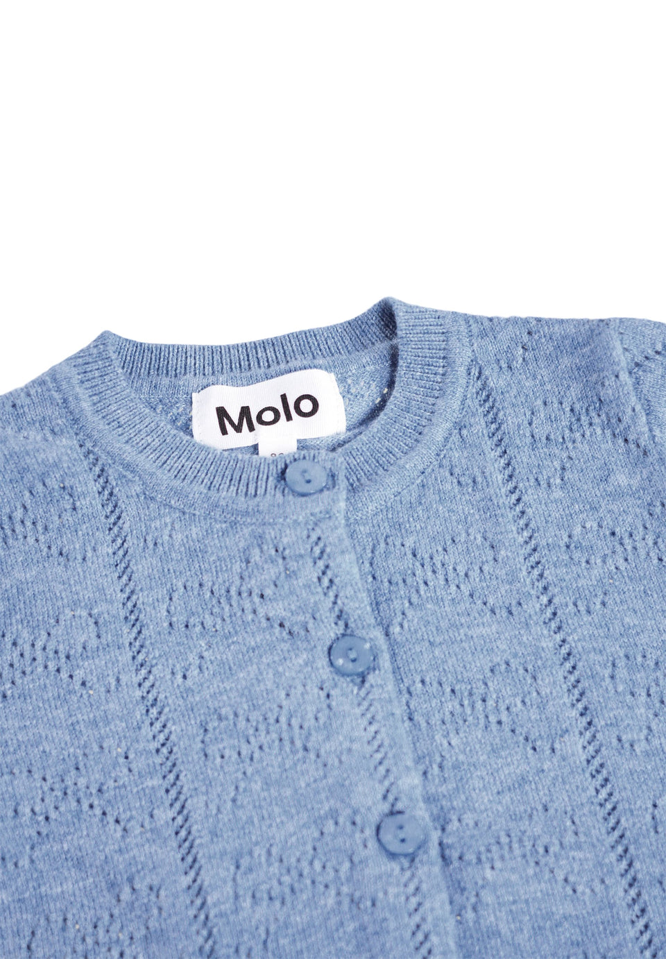 Molo Gertrud Topaz Blue Cardigan