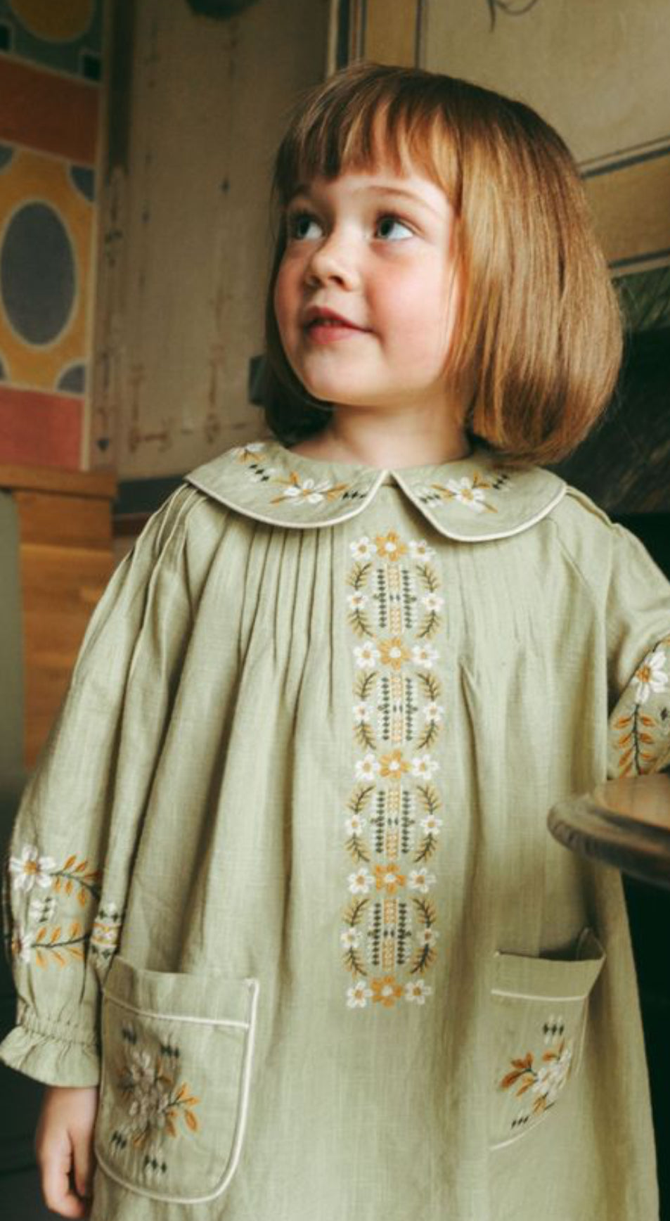 Lali Faded Moss Marie Dress