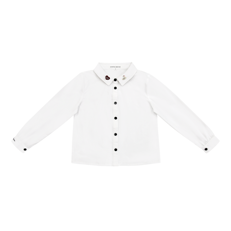 Little Parni White Girl Shirt