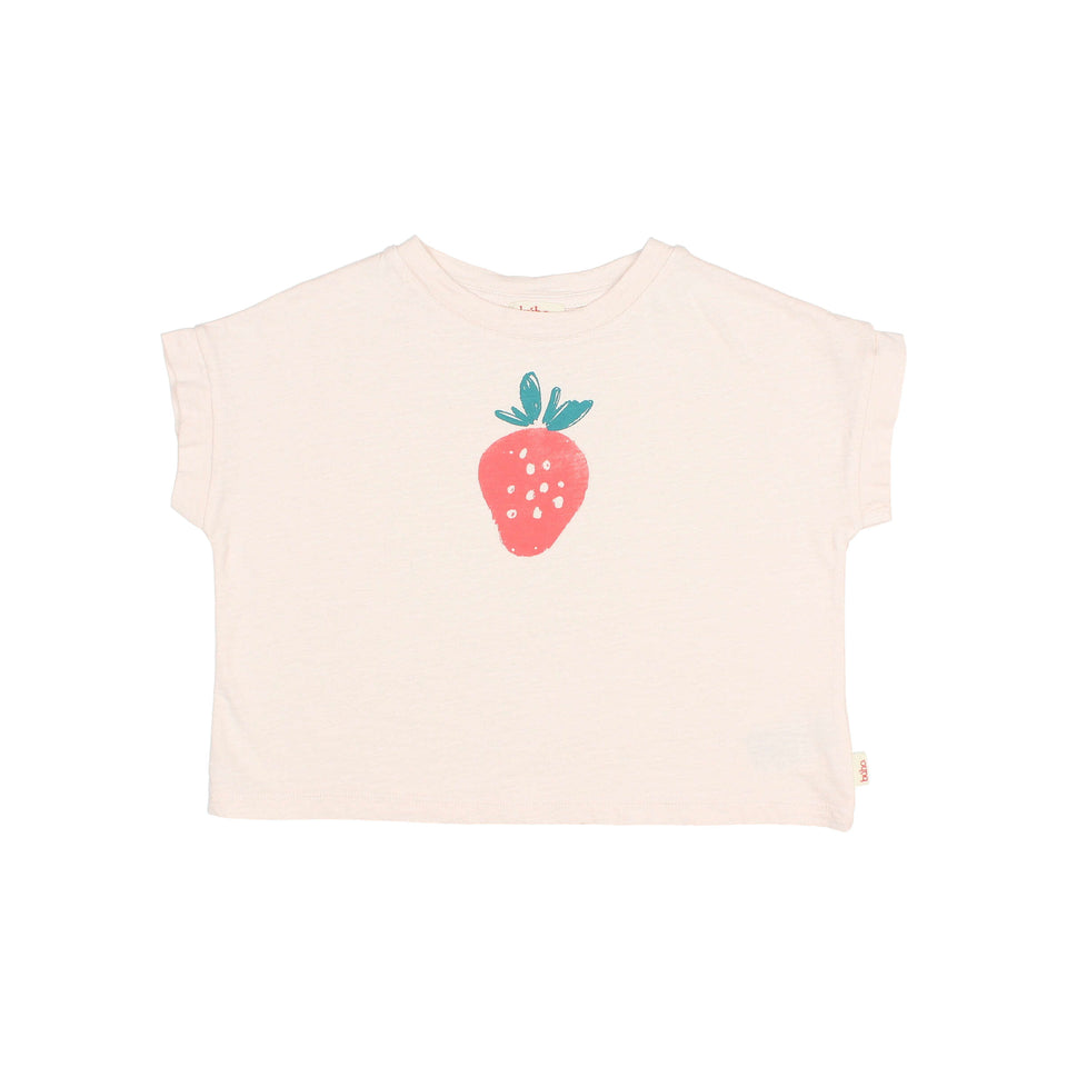 Buho Cream Pink Fresa T-Shirt