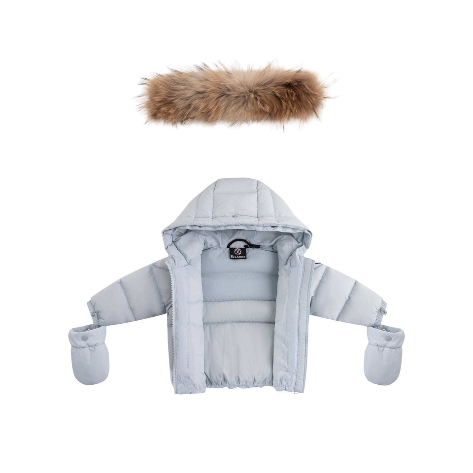 Ellabee Bella Baby Blue/Corduroy Jacket