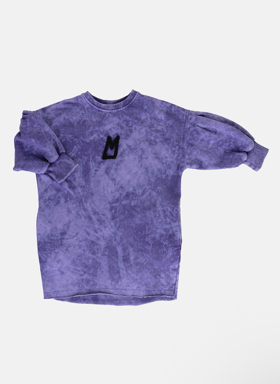 Minikid Acid Purple Balloon Dress