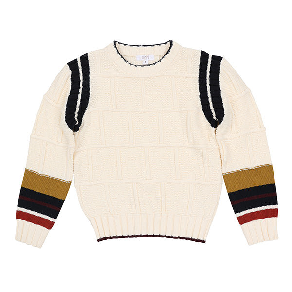 Motu Fred Detailed Multi Sweater