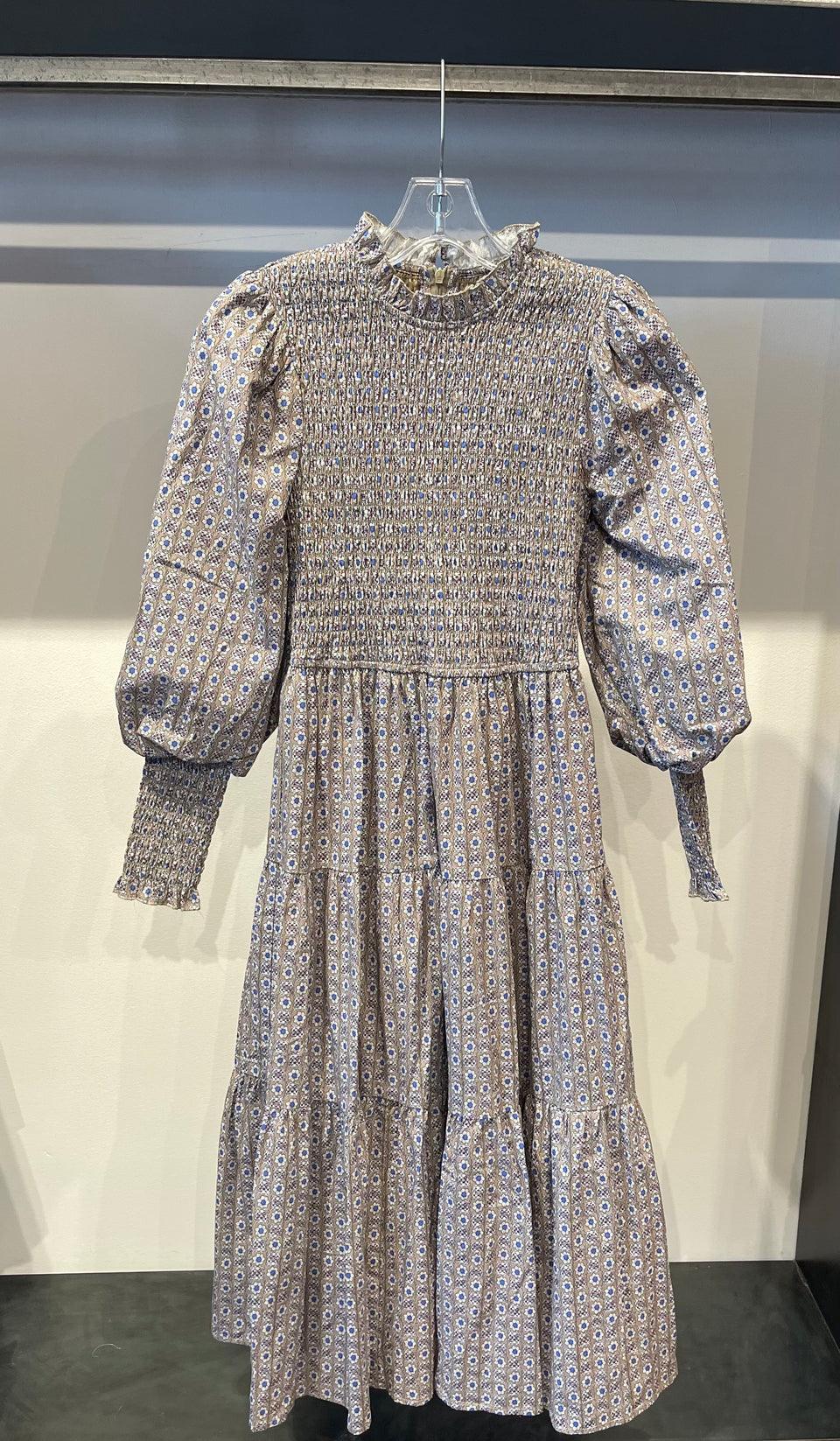 Once Upon a Teen Smocked Floral Dress