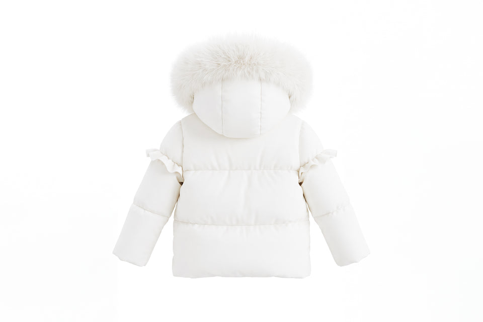 Pramie 2648I Ivory Ruffle Jacket