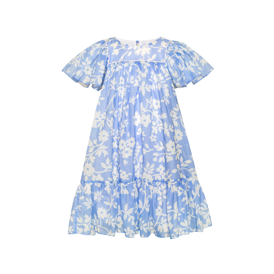 Paade Mode Blue Mimi Chiffon Dress