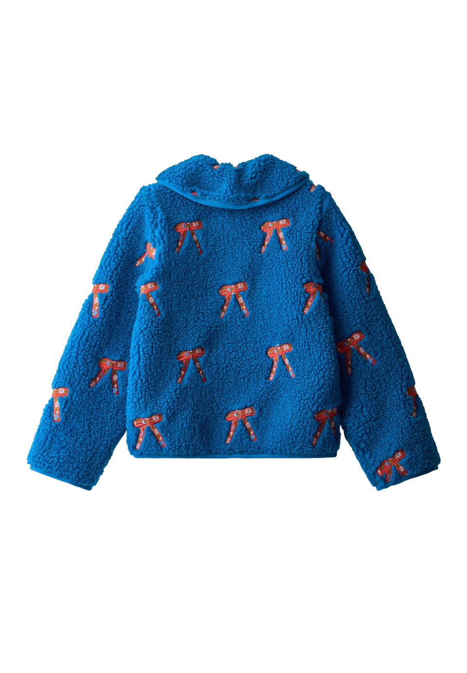 Molo Unna Teddy Bows Fleece Jacket