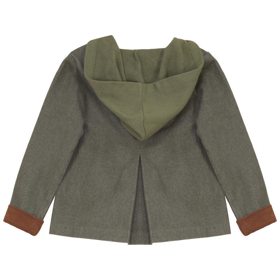 Calla Lili Green Heritage Blazer