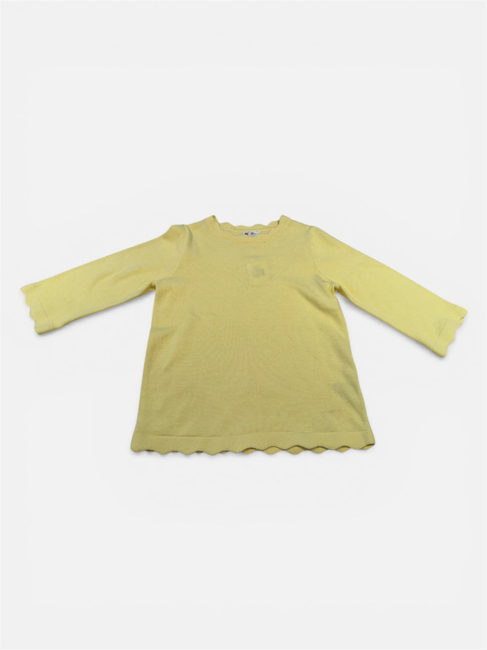 Ra & Da Yellow Knit Top