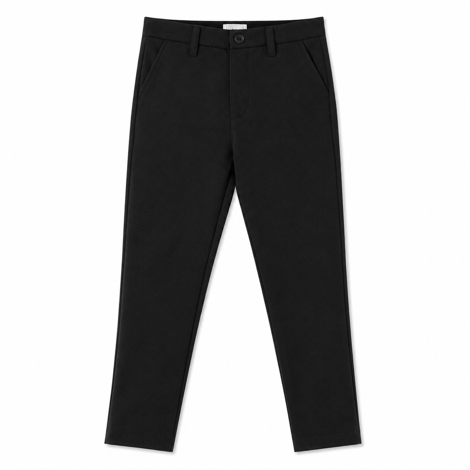 Coco Blanc Black Woven Pants