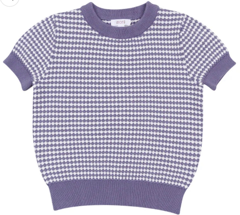 Motu Lavender Saul S/S Sweater