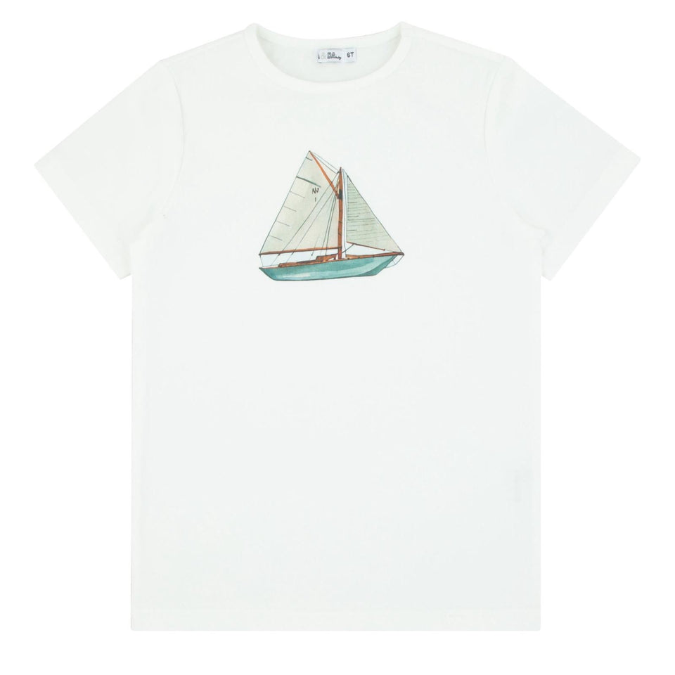 Ra & Da Sailboat Printed T-Shirt