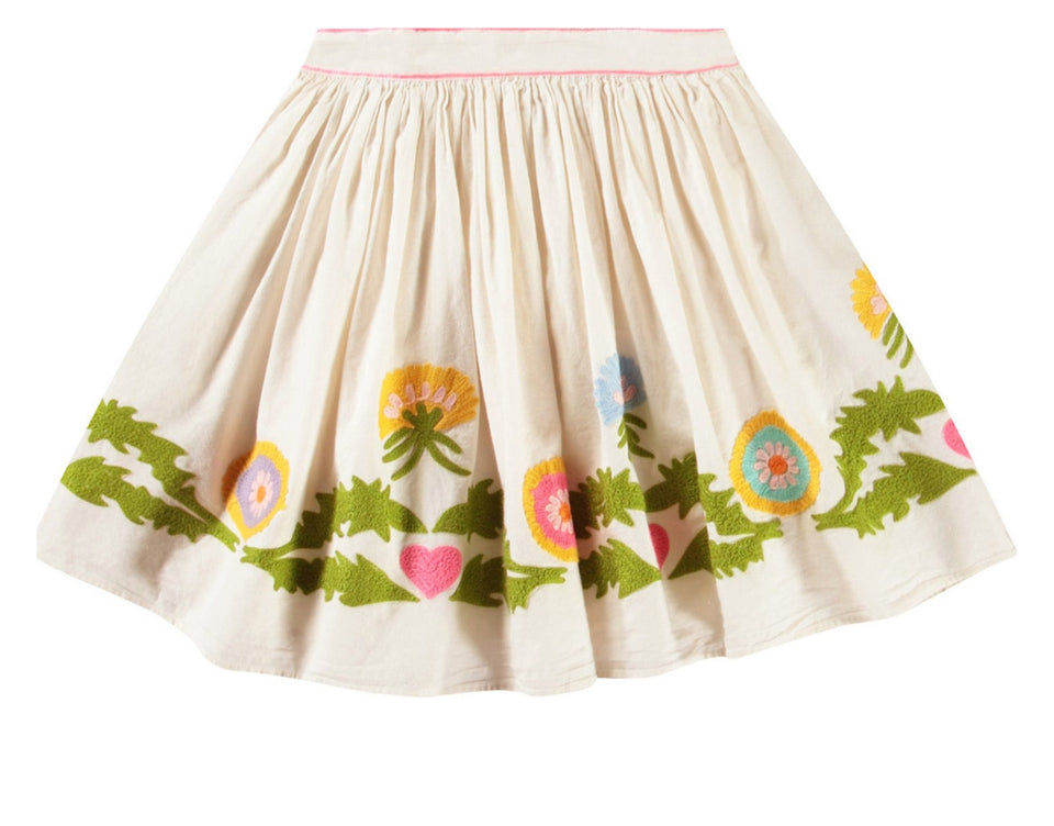 Molo Bonnie Dandelion Border Skirt