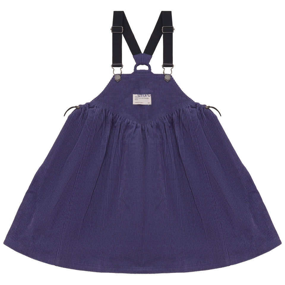 Calla Lili Purple Corduroy Jumper