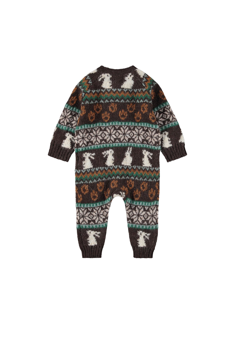 Molo Frej Mini fair Isle Romper