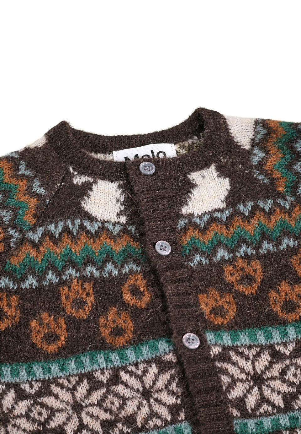 Molo Frej Mini fair Isle Romper