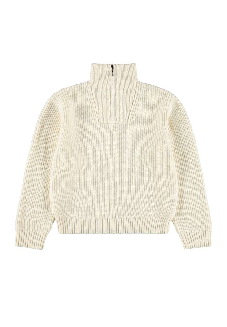 Molo Gretta Pearled Ivory Sweater